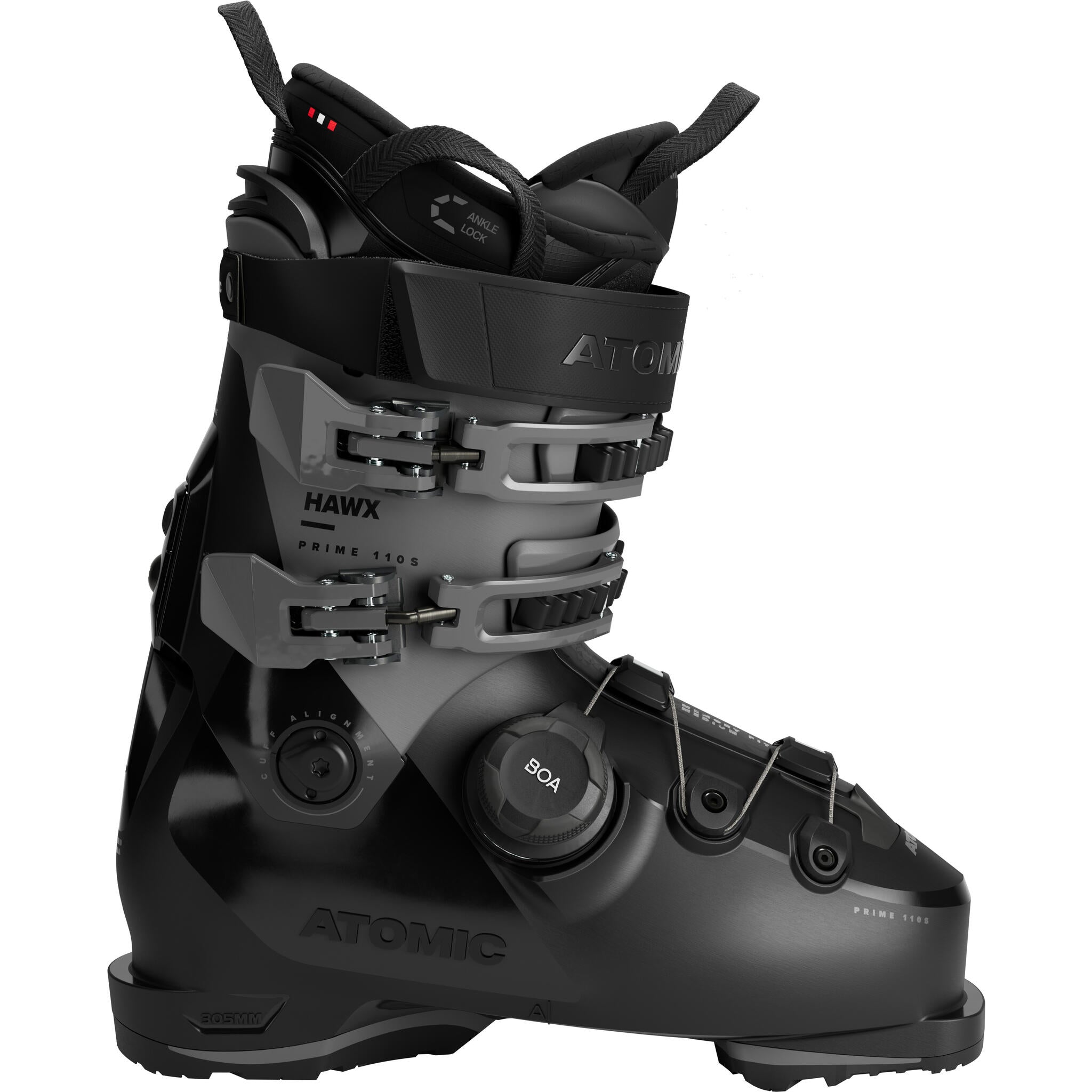 Atomic Hawx Prime 110 S Boa Alpine Ski Boots (2025) - Black/Ant