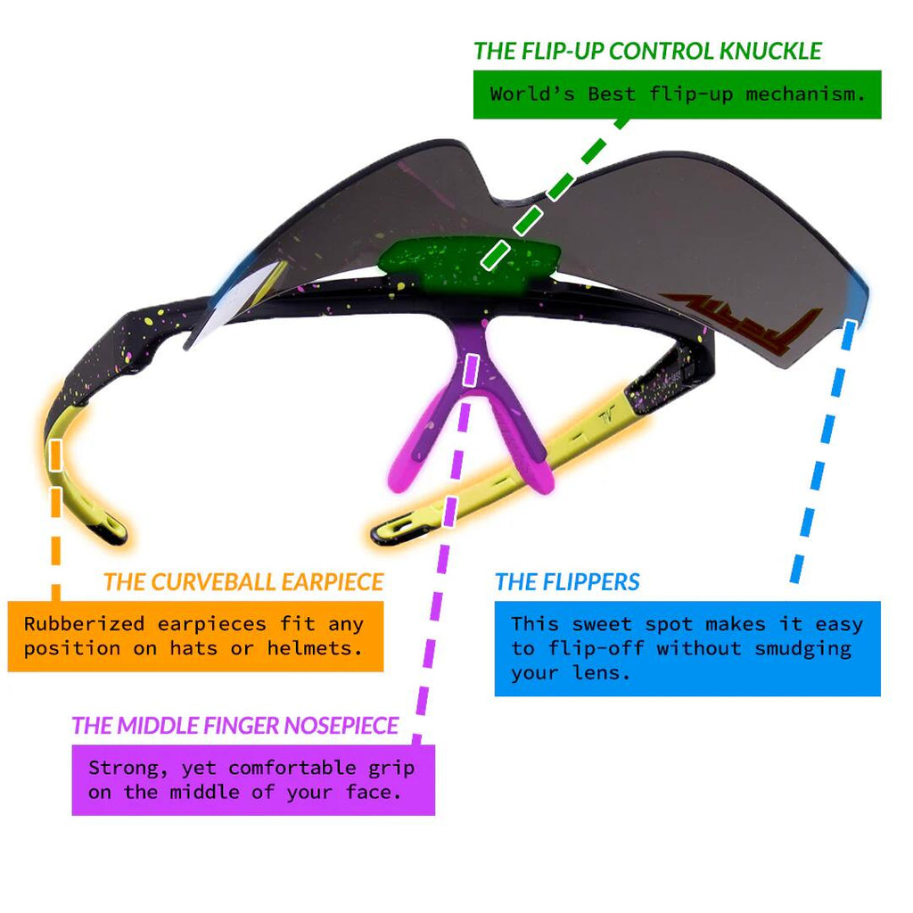 Pit Viper The All Star Flip Offs Lunettes de soleil