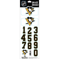 Sportstar NHL Helmet Decals - Pittsburgh Penguins