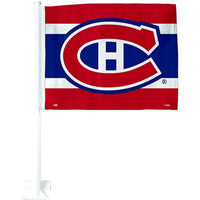 Drapeau Double Face Pour Voiture NHL De Inglasco - Montreal Canadiens