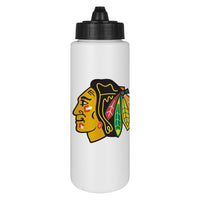 Bouteille D'eau LNH Tallboy Avec Couvercle à Membrane De Inglasco - Chicago Blackhawks
