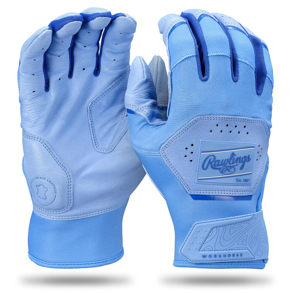 Paire De Gants De Batting Femmes Rawlings Workhorse Pro - Adulte XL, Design USA