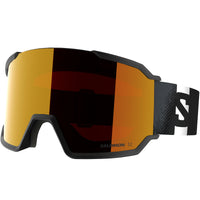 Salomon S/View 3 ML Ski Goggles - Black/Mid Red