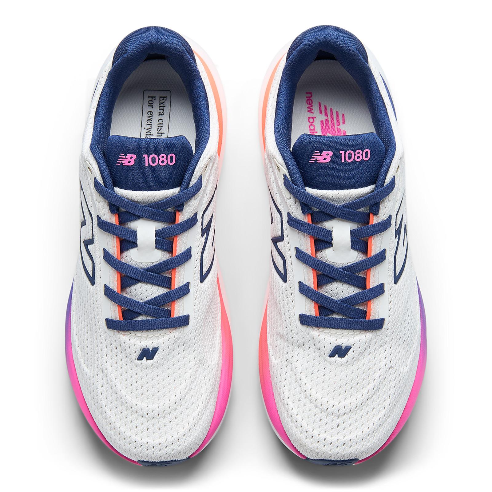 New Balance 1080 V15 Women's Running Shoes - Sea Salt/Blue Oyster