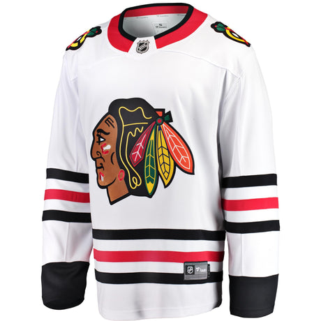 Fanatics Chicago Blackhawks Breakaway Hockey Jersey (White) Source for Sports