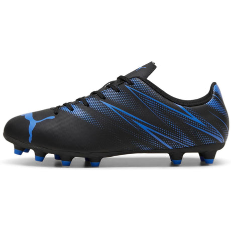 Puma Attacanto FG/AG Youth Soccer Cleats Black/Blue Source for