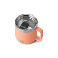 Yeti Rambler 414 ml (14 oz.) Stackable Mug With MagSlider Lid - Lowcountry Peach