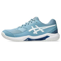 Asics Gel-Dedicate 8 Men's Pickleball Shoes - Saba Blue/White