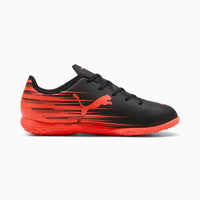 Crampons De Soccer Attacanto II De Puma Pour Junior - Noir/Rouge Vif