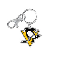 Porte-clés NHL Avec Logo De Inglasco - Pittsburgh Penguins