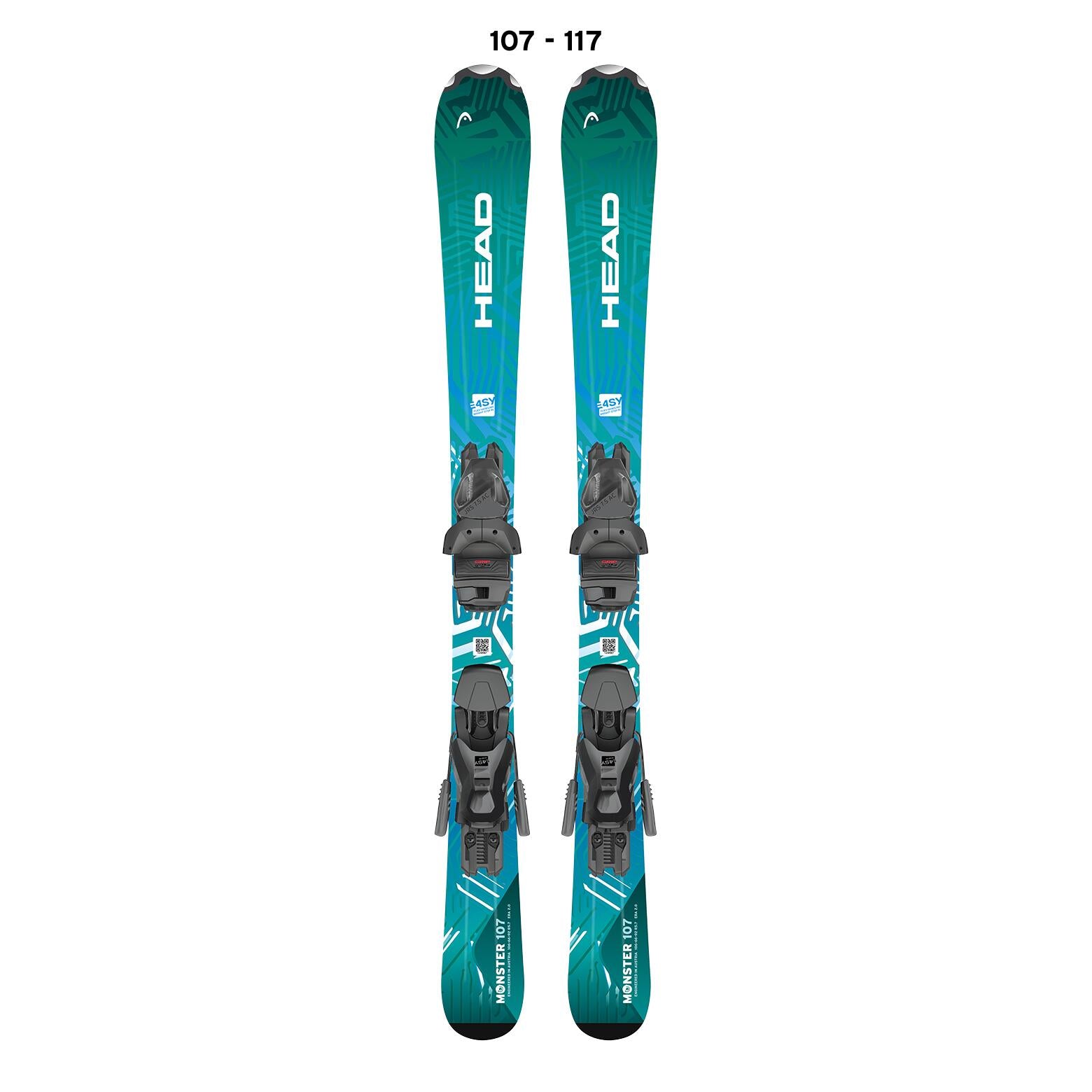 Head Monster Easy With JRS 4.5 GW Junior Alpine Ski Set | Source