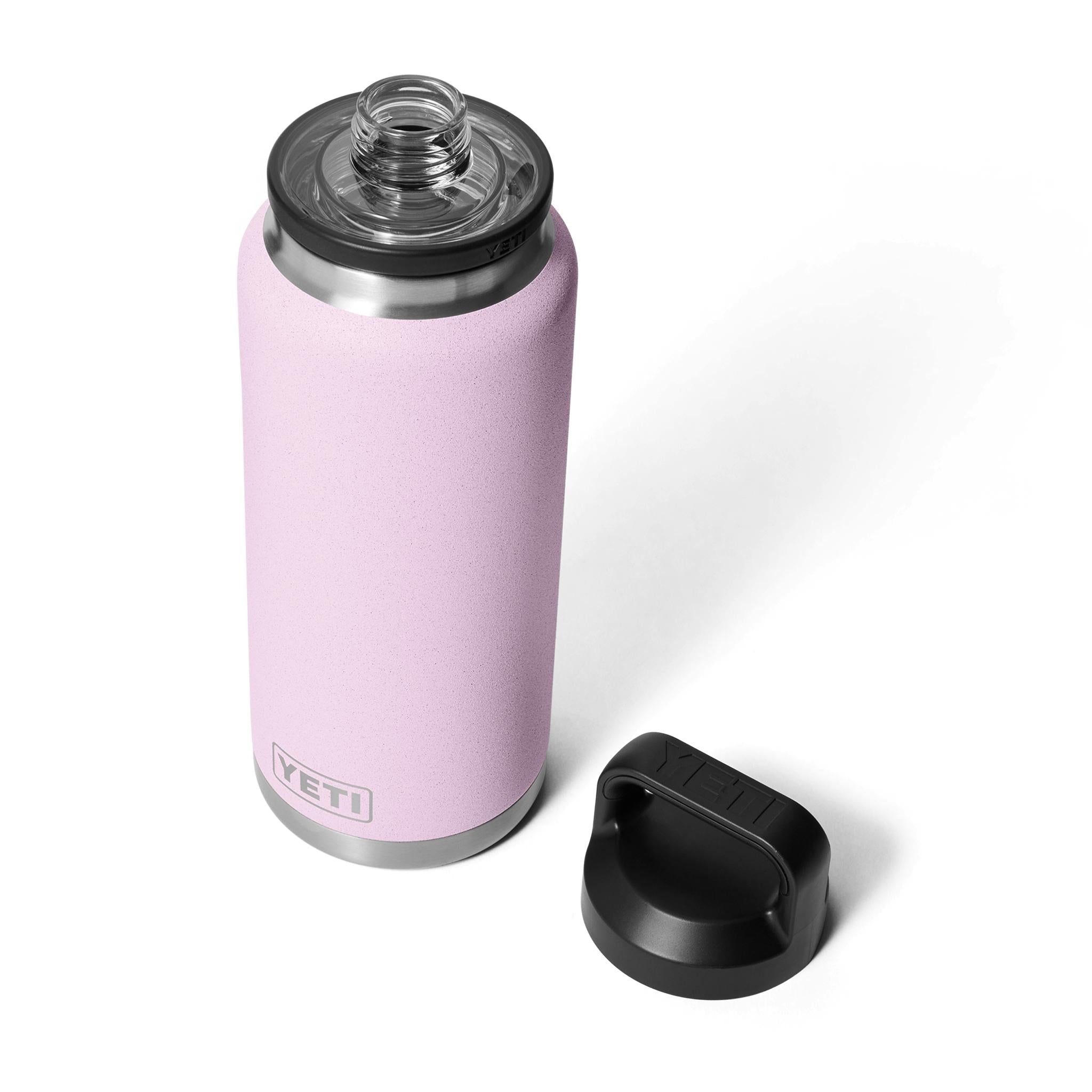 弁当箱・水筒 YETI Rambler 36oz Bottle Cherry Blossom Yeti Rambler 1 L Bottle with Chug Cap - Cherry Blossom | Source