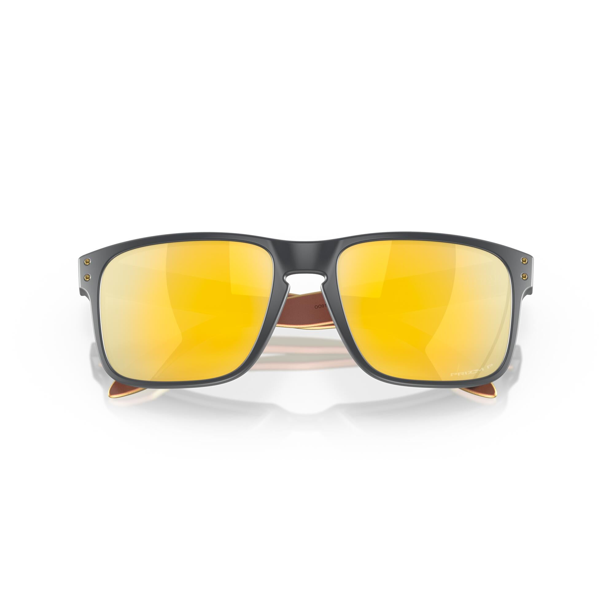 Oakley Holbrook XL 24K Polar Lens Sunglasses - Matte Black