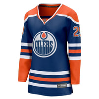 Fanatics Leon Draisaitl Edmonton Oilers Women's Home Breakaway Hockey Jersey - Royal