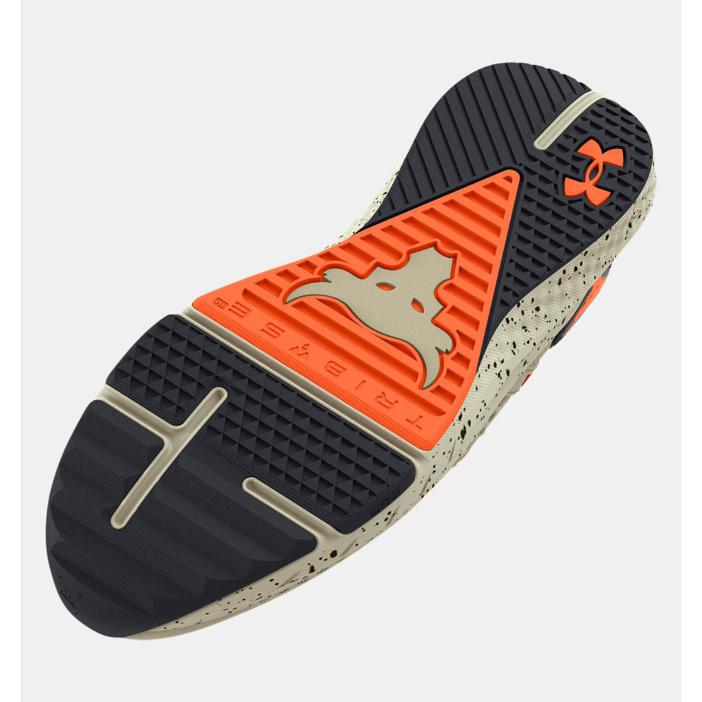 Under Armour Project Rock BSR Training Shoes Orange Black Men\'s 7 Womens 8.5 Fitness shoes Under Armour UA Project Rock BSR 4  main image 2