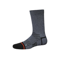 Saxx Foot Hold Mid-Weight Crew Socks - Black/White