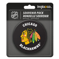 Souvenir Collectionneur NHL De Palet De Hockey De Inglasco - Chicago Blackhawks