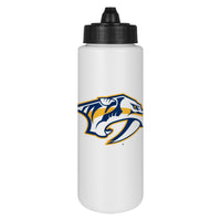Inglasco NHL Tallboy Water Bottle With Membrane Lid - Nashville Predators