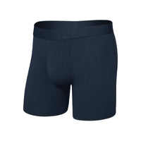 Saxx Droptemp Cooling Cotton Boxer Brief - Dark Ink