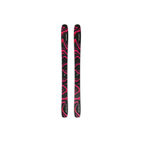 Skis alpin N QST 106 de Salomon pour unisexes - Noir/Rose
