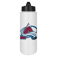 Inglasco NHL Tallboy Water Bottle With Membrane Lid - Colorado Avalanche