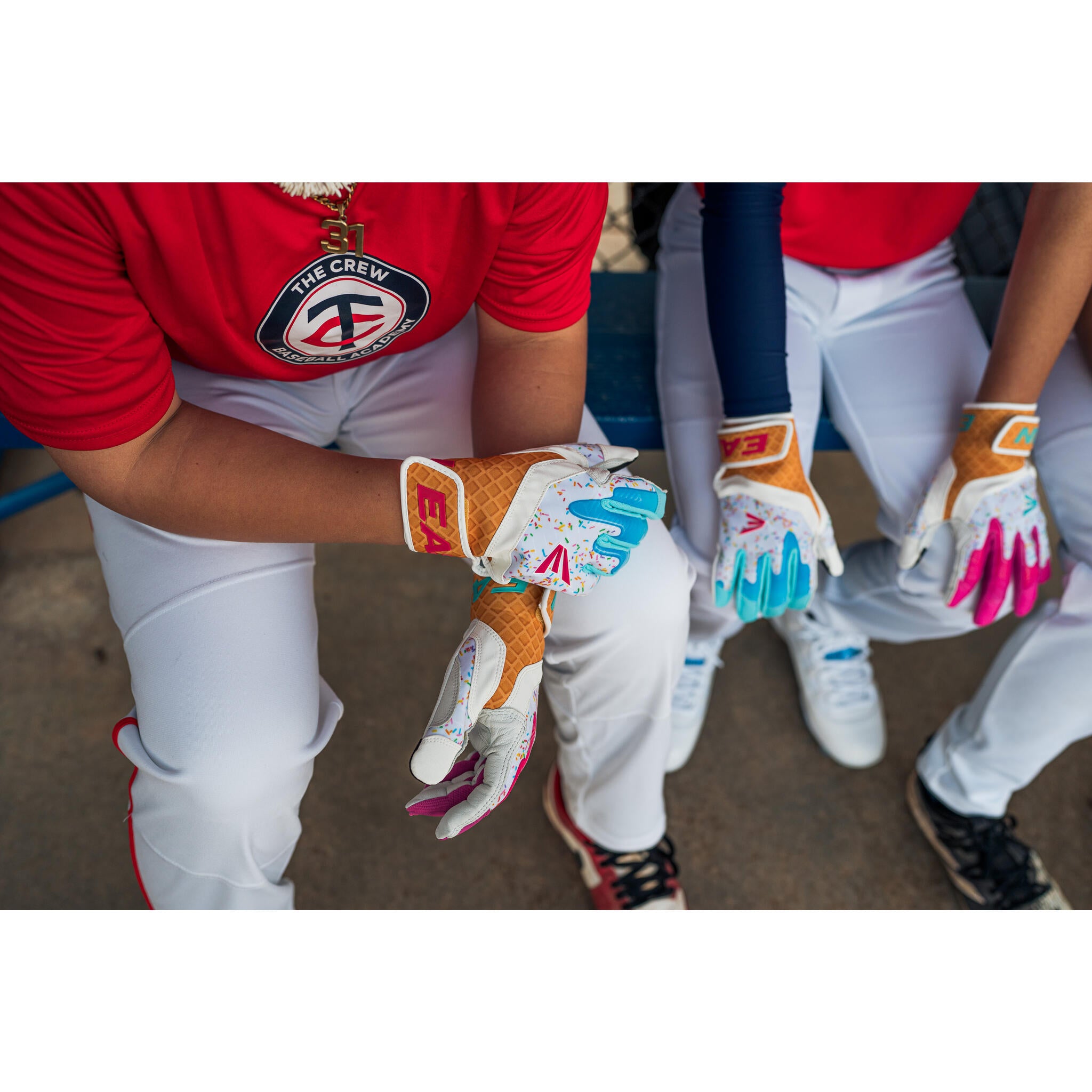 Easton Walk-Off Ethos Adult Batting Gloves - Sugar Rush | Source