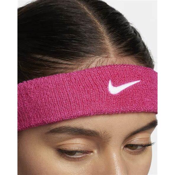 nike swoosh headband pink