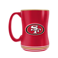 Tasse Sculptée Team Crest (14 oz) De Inglasco - San Francisco 49ers