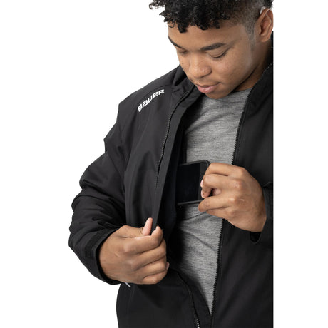 Bauer Team Midweight Senior Jacket - Black | Source for Sports