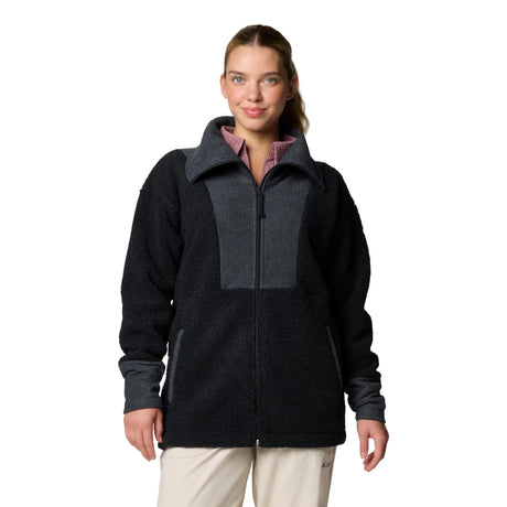 Columbia - Veste Polaire Femme Entièrement Zippée Avec Poches Et Ourlet Longueur