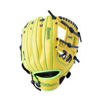 Wilson Savannah Bananas A200 10” Baseball Glove, Ball & Bat Kit (2026) - Right Hand Throw