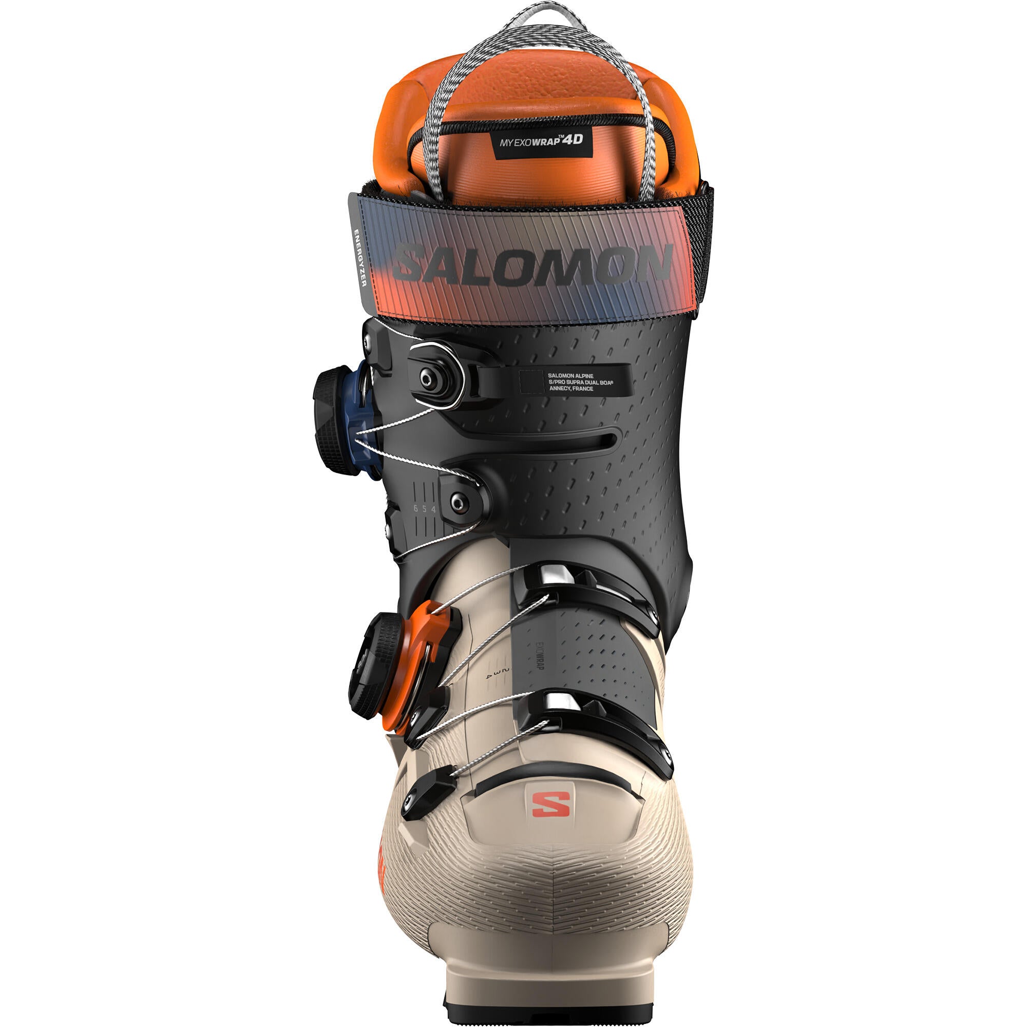 Salomon S/Pro Supra Dual Boa® 120 Men's Alpine Ski Boots - Humus