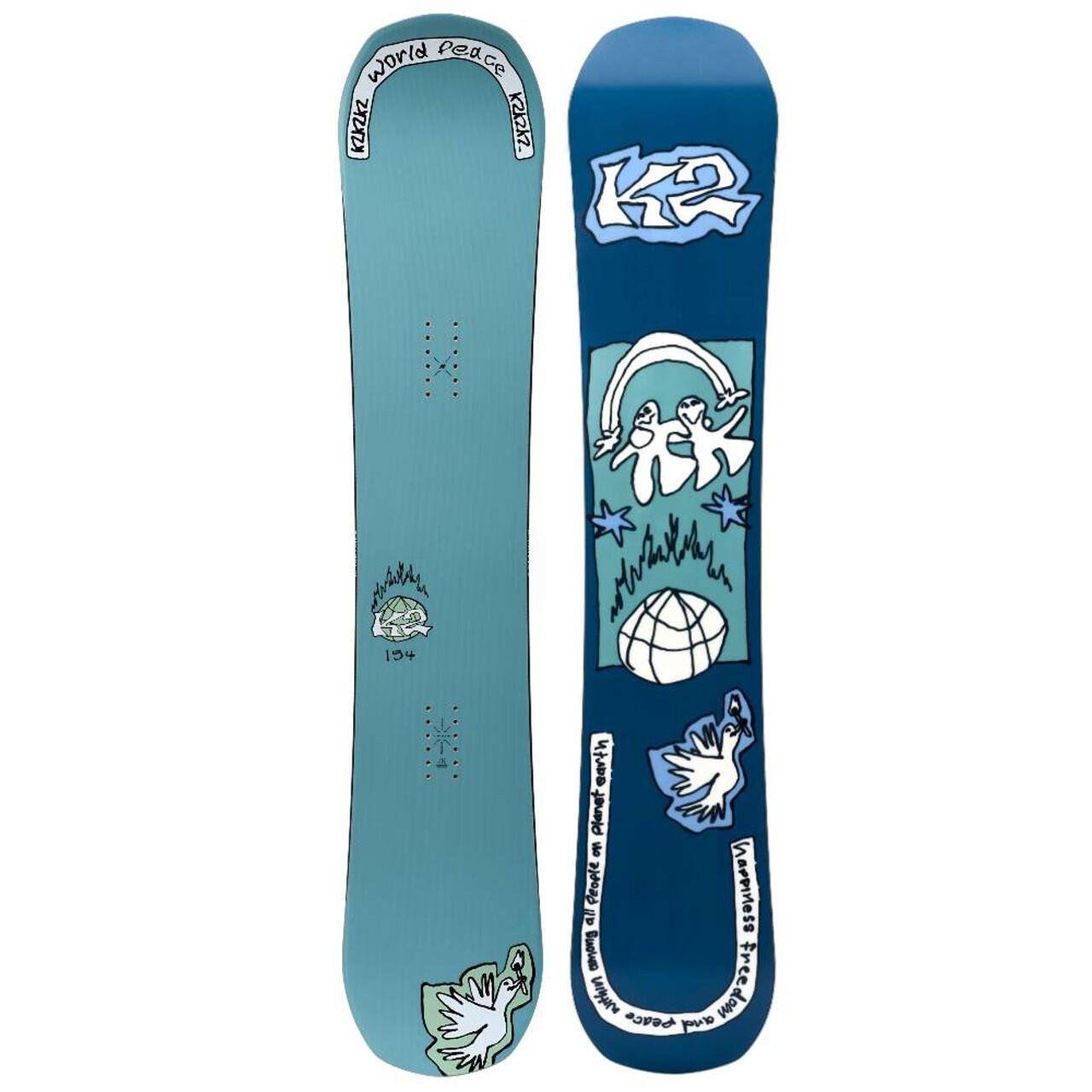 K2 World Peace Men's Snowboard (2026) | Source for Sports