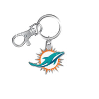 Porte-clés NFL Avec Logo De Inglasco - Miami Dolphins