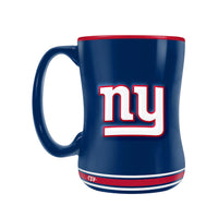 Tasse Sculptée Team Crest (14 oz) De Inglasco - New York Giants