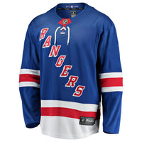 Maillot De Hockey À Domicile Breakaway De Fanatics - Bleu De Rangers De New York