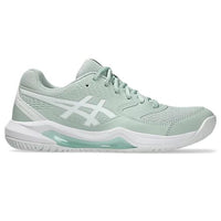 Asics Gel-Dedicate 8 Women's Tennis Shoes - Lichen Rock/White
