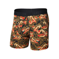 Boxer de compression Smooth Flex Light de Saxx - Hurlement/Noir
