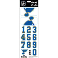 Sportstar NHL Helmet Decals - St Louis Blues