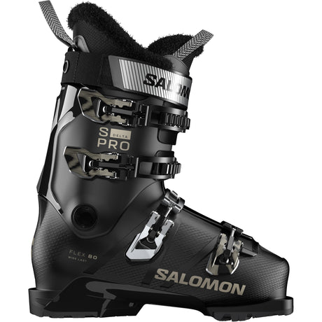 bottes de ski alpin salomon Bottes De Ski Alpin S/Pro Delta 80 De Salomon Pour Femmes - Noir/Bronze
