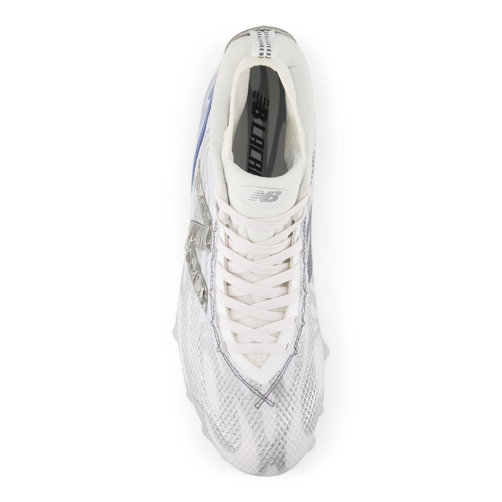New Balance Freezelx V5 Men's Lacrosse Cleats - White/Silver