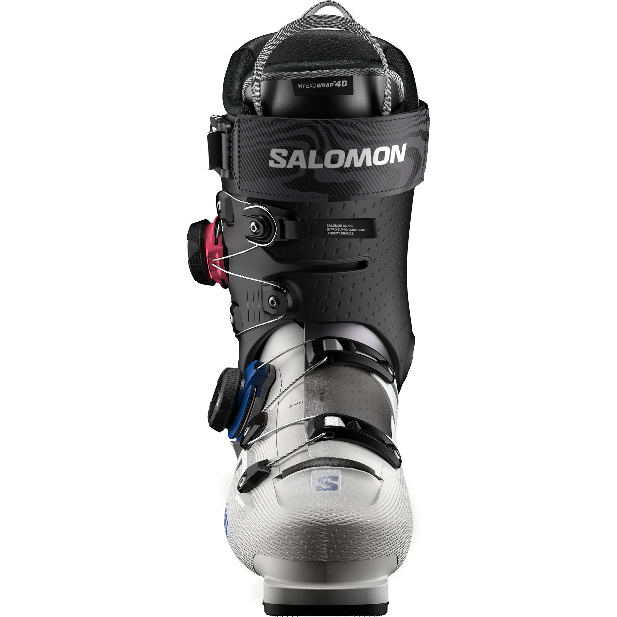 Salomon S/Pro Supra Dual Boa® 130 Men's Alpine Ski Boots - Grey