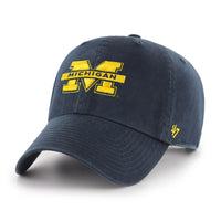 '47 Brand NCAA Clean Up Cap - Michigan Wolverines