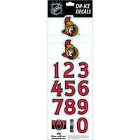 Sportstar NHL Helmet Decals - Ottawa Senators
