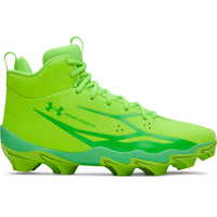 Chaussure à Crampons De Football Spotlight Hammer De Under Armour Pour Hommes - Hyper vert