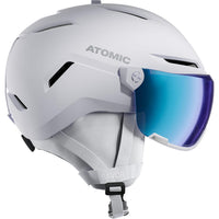 Atomic Savor Visor Stereo Ski Helmet - White Heather