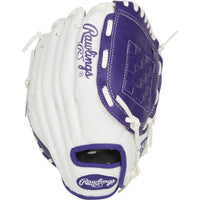 Rawlings Player Series 10" Youth Baseball Glove - Purple/White