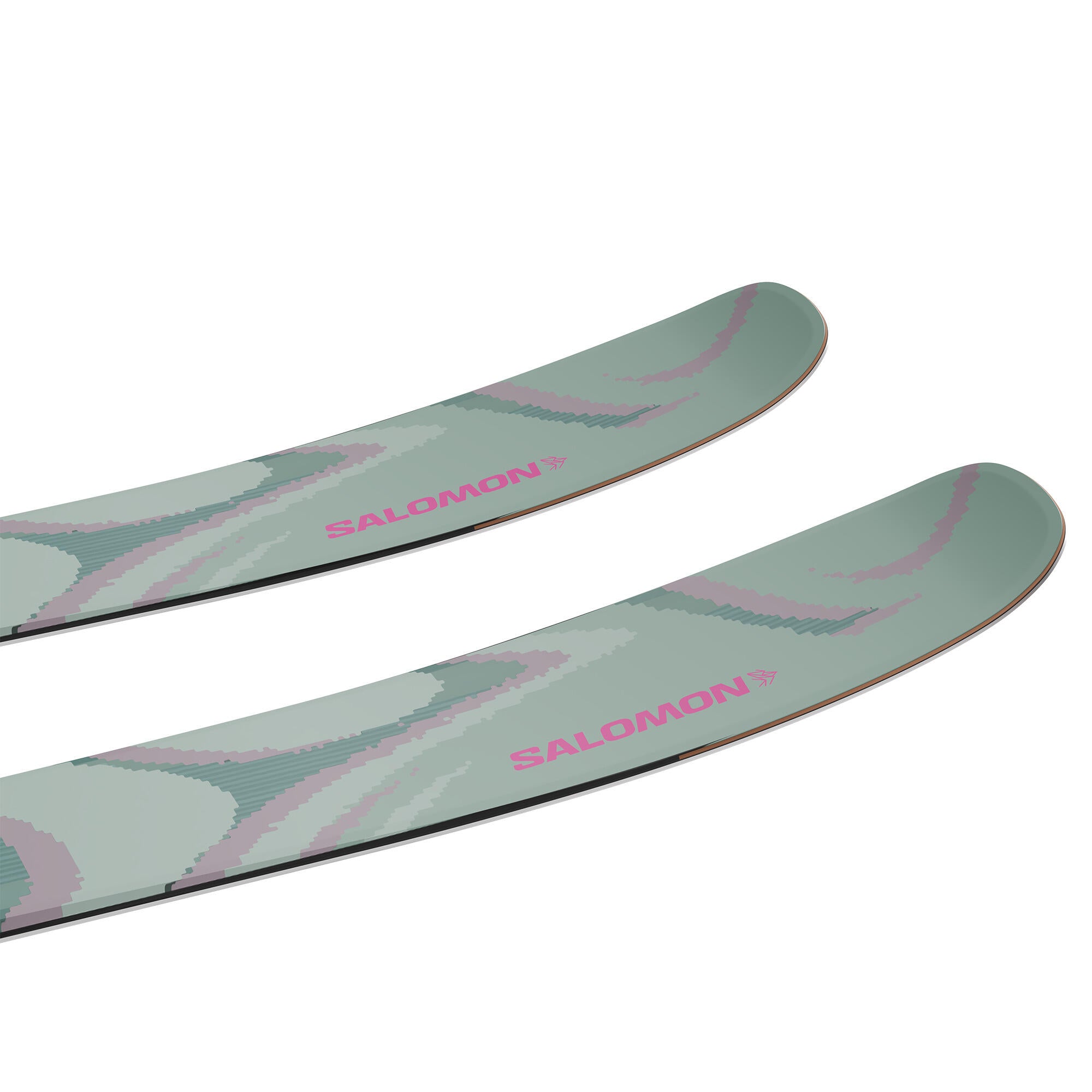 Salomon QST 100 Alpine Skis - Green/Nirvana | Source for Sports