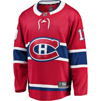 Fanatics Cole Caufield Montreal Canadiens Home Premier Breakaway Player Hockey Jersey - Red