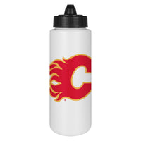 Inglasco NHL Tallboy Water Bottle With Membrane Lid - Calgary Flames